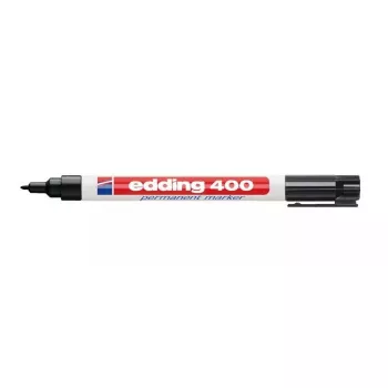 Μαρκαδόρος μόνιμος Edding 400 μαύρο