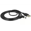 Καλώδιο τροφοδοσίας USB A DC 1,5 m DeLOCK 83578
