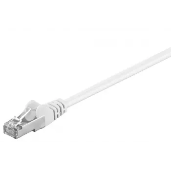 Καλώδιο Patch Goobay CAT 5e F/UTP λευκό 3m