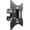 Goobay TV EasyFlex M Βάση τοίχου με λειτουργία κλίσης, μαύρο (51893)