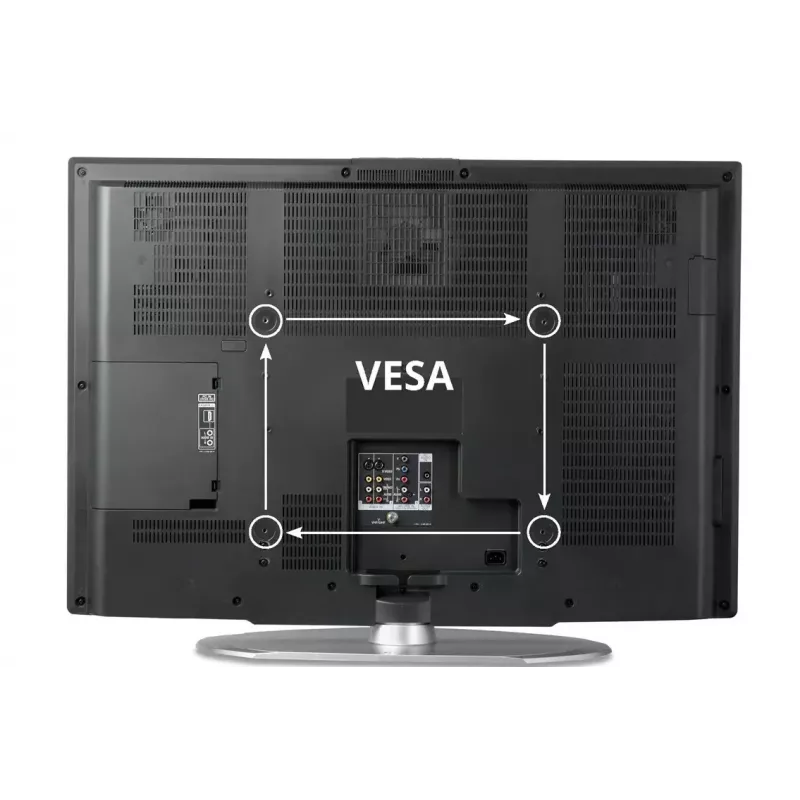 Goobay TV EasyFlex M Βάση τοίχου με λειτουργία κλίσης, μαύρο (51893)