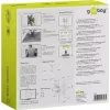 Goobay TV EasyFlex M Βάση τοίχου με λειτουργία κλίσης, μαύρο (51893)