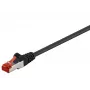 Καλώδιο δικτύου Goobay 92459 μαύρο 0,15 m Cat6 S/FTP