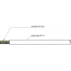 Goobay CAT 6 U/UTP Καλώδιο δικτύου 94965, 100 m, λευκό