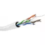 Goobay CAT 6 U/UTP Καλώδιο δικτύου 94965, 100 m, λευκό