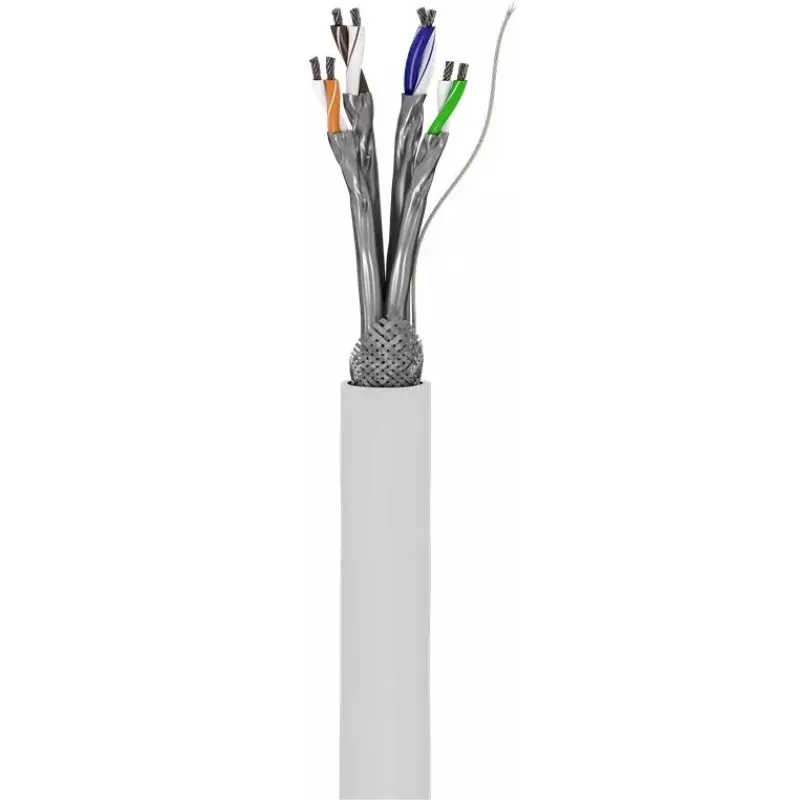Goobay CAT 6 καλώδιο δικτύου S/FTP PiMF λευκό 100m