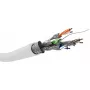 Καλώδιο δικτύου Goobay 94218 RJ45 Cat6 305 m λευκό