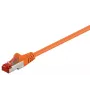 Καλώδιο δικτύου Goobay 95516 πορτοκαλί 5 m Cat6 S/FTP