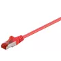 Καλώδιο δικτύου Goobay 95583 κόκκινο 1,5 m Cat6 S/FTP