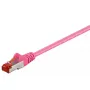 Καλώδιο δικτύου Goobay CAT 6 S/FTP PiMF Magenta 3 m