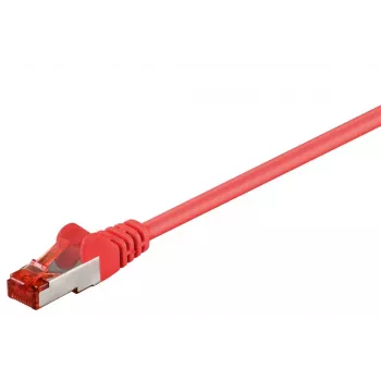 Καλώδιο δικτύου Goobay CAT 6 S/FTP PiMF Κόκκινο 10m