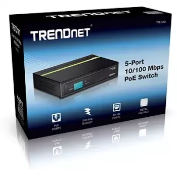 Διακόπτης δικτύου Unmanaged Trendnet TPE-S50