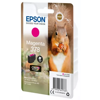 Cartridge Epson 378 Magenta 360 σελίδες μελάνι C13T37834010