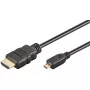 Καλώδιο HDMI Goobay High Speed Micro 4K @ 60 Hz 1,5 m