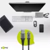 Καλώδιο USB Wentronic 49295 USB 2.0 0,5 m USB C USB A μαύρο γκρι