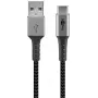 Καλώδιο USB Wentronic 49295 USB 2.0 0,5 m USB C USB A μαύρο γκρι