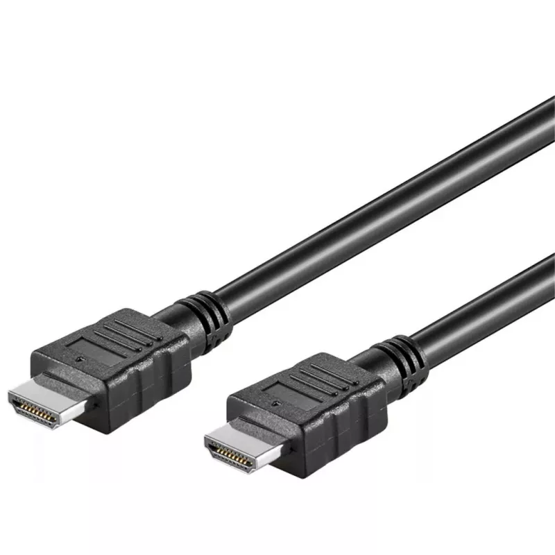 Καλώδιο HDMI Goobay 58443 5m Type A 3 x Type A μαύρο