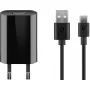 Σετ φορτιστή Goobay USB-C 5W με καλώδιο 1m μαύρο