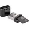 Αναγνώστης καρτών GOOBAY USB-A 2.0 για MicroSD, 480 Mbit/s, μαύρο