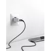Καλώδιο USB Goobay USB 2.0 2m USB-C μαύρο/γκρι