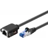 Καλώδιο δικτύου Goobay 65645 RJ-45 Cat6a 5 m μαύρο