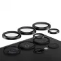 PanzerGlass ® Hoops® Προστατευτικό γυαλί φακού κάμερας Μαύρο Samsung Galaxy S24 Ultra