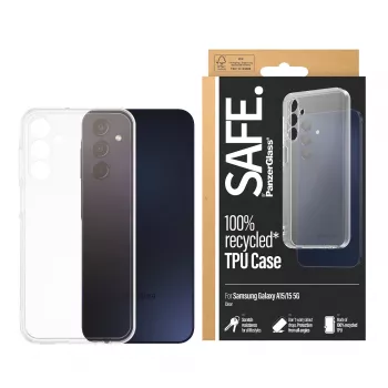 PanzerGlass SAFE. by ® Θήκη TPU Samsung Galaxy A15 | A15 5G | Διάφανη