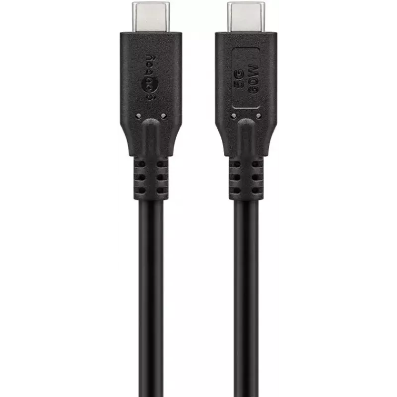 Καλώδιο USB Goobay 74728 USB 3.2 Gen 1 2m USB-C μαύρο