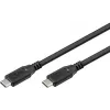 Καλώδιο USB Goobay 74728 USB 3.2 Gen 1 2m USB-C μαύρο
