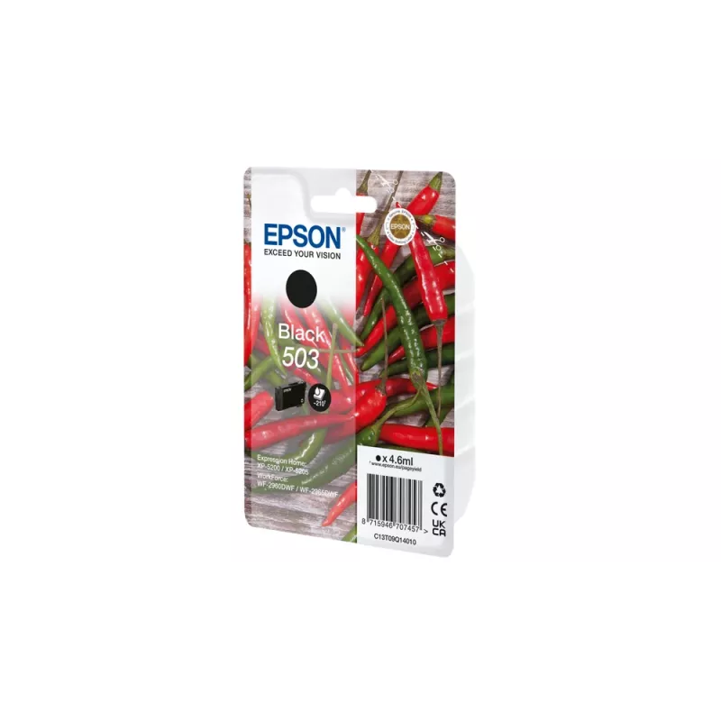 Epson 503 Μελάνι 1 τεμ. Γνήσιο Standard-διάρκεια Μαύρο