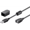 Καλώδιο USB Goobay 93284 USB 2.0 2 m USB A Μαύρο