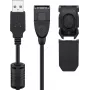 Καλώδιο USB Goobay 93284 USB 2.0 2 m USB A Μαύρο