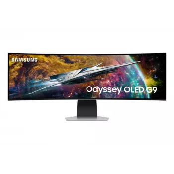 Samsung G95SC Οθόνη Υπολογιστή 124,5 cm (49 inch) 5120 x 1440 Dual QHD OLED Ασημί