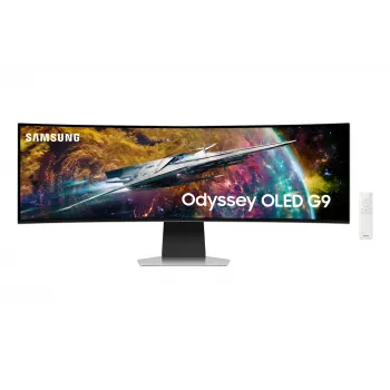 Samsung G95SC Οθόνη Υπολογιστή 124,5 cm (49 inch) 5120 x 1440 Dual QHD OLED Ασημί
