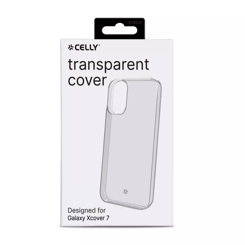 Θήκη Celly Galaxy Xcover 7 Διάφανη Monochromatic