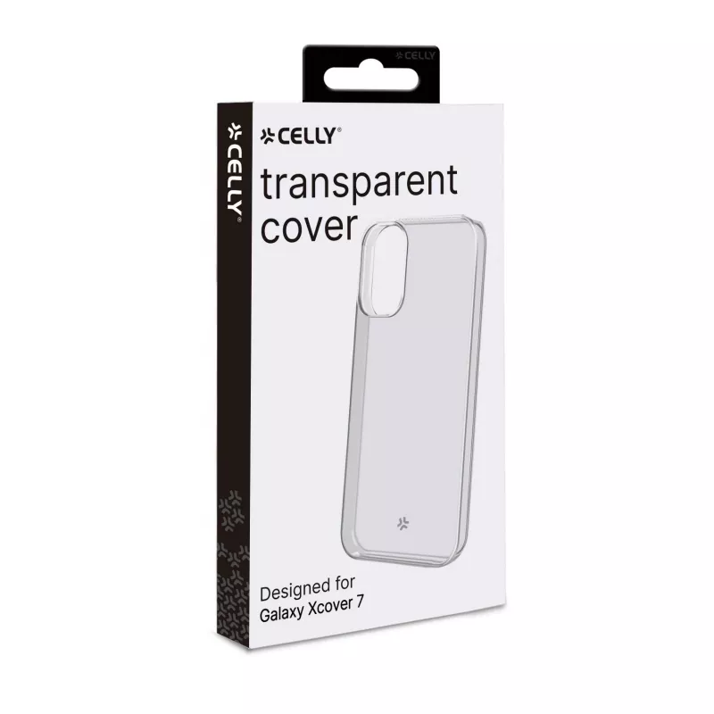 Θήκη Celly Galaxy Xcover 7 Διάφανη Monochromatic