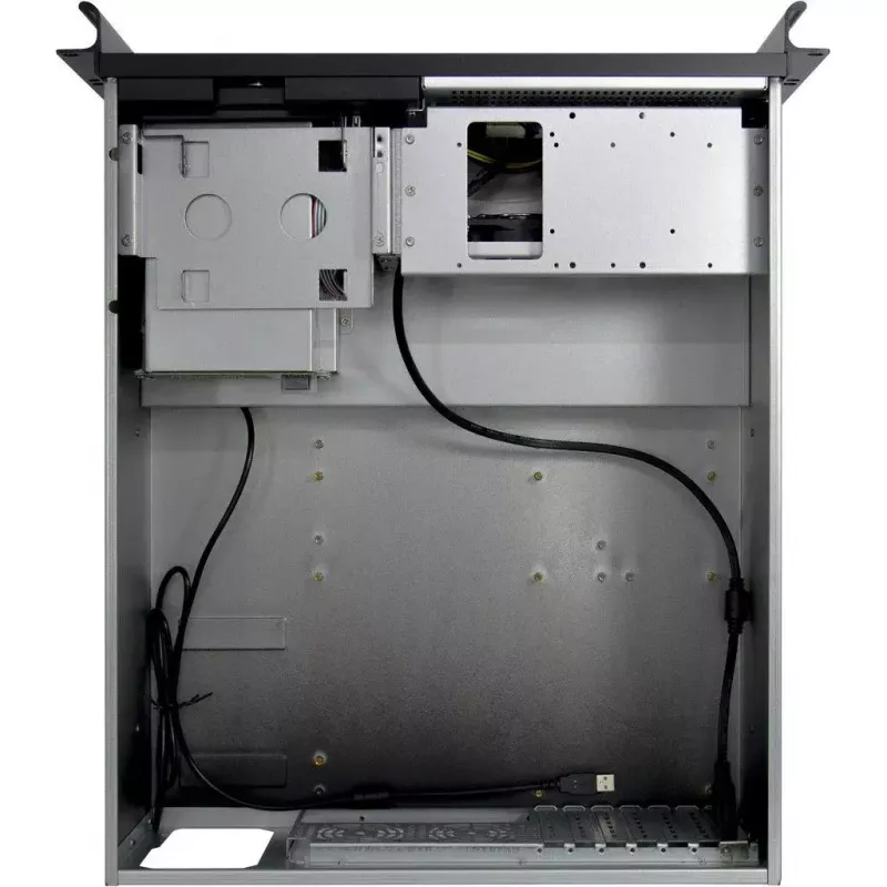 Κουτί διακομιστή Inter-Tech 4U 4452-TFT Rack Μαύρο