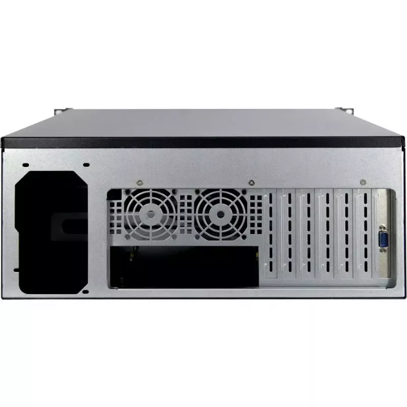 Κουτί διακομιστή Inter-Tech 4U 4452-TFT Rack Μαύρο