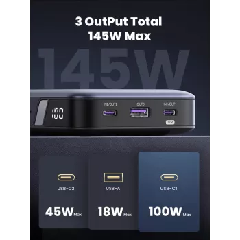 Φορητό Powerbank 25000 mAh Ugreen 90597A
