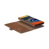 Θήκη flip dbramante1928 Lynge LMSUGTDT6471 για Samsung Galaxy S25 Ultra, δέρμα με κόκκους, ανοιχτό καφέ