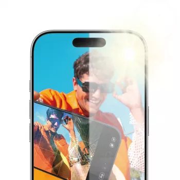PanzerGlass Anti-Reflective Armor Μεμβράνη προστασίας οθόνης iPhone 17 iPhone 16 Pro ανθεκτική στις γρατσουνιές ανθεκτική στους κραδασμούς