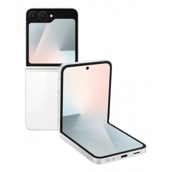 Samsung Galaxy Z Flip7 FE, 17 cm (6,7 ίντσες), 2640 x 1080 Pixel, 8 GB, 128 GB, 50 MP, Λευκό