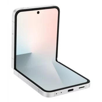 Samsung Galaxy Z Flip7 FE, 17 cm (6,7 ίντσες), 2640 x 1080 Pixel, 8 GB, 128 GB, 50 MP, Λευκό