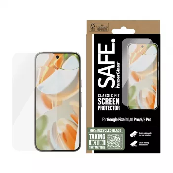 Προστασία οθόνης PanzerGlass SAFE. για Google Pixel 10 10 Pro 9 9 Pro ανθεκτική σε γρατσουνιές και χτυπήματα