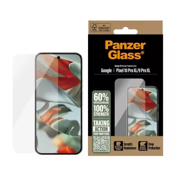 Προστασία οθόνης/πίσω όψης PanzerGlass για Google Pixel 10 Pro XL / 9 Pro XL, διαφανές, 1 τεμ. (PG92324)