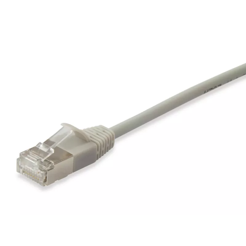 Equip Cat.6A F/FTP λεπτό Patch καλώδιο, 7,5 m, Μπεζ