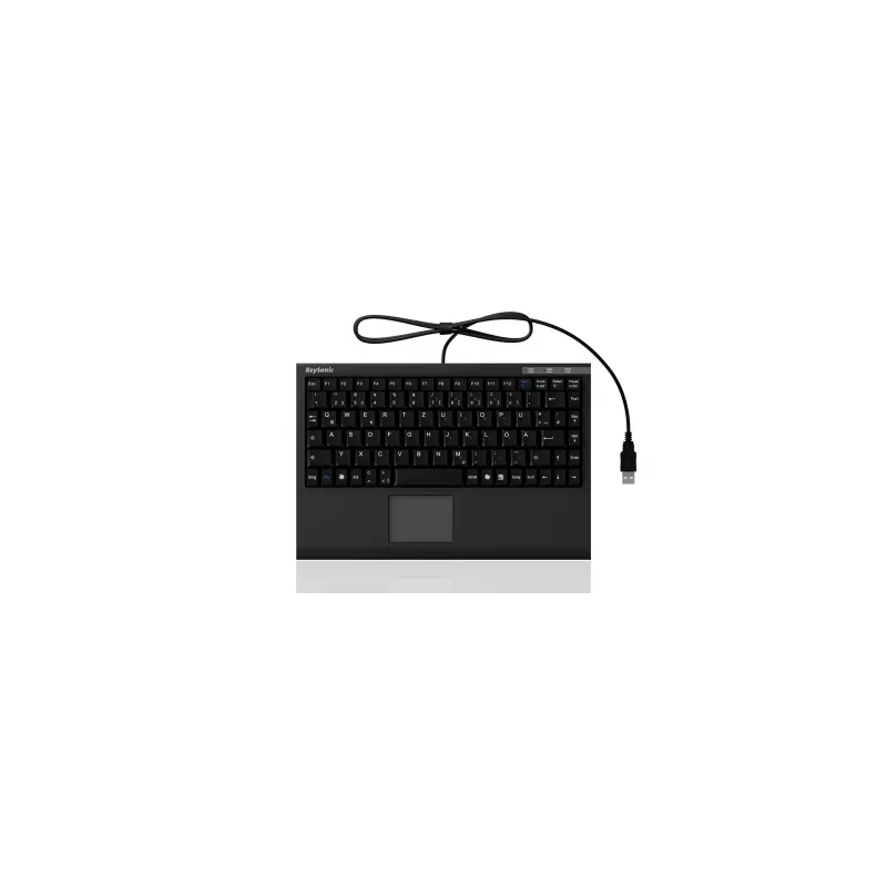 KeySonic ACK-540U+ (UK) Πληκτρολόγιο Γραφείου USB QWERTY UK Αγγλικά Μαύρο