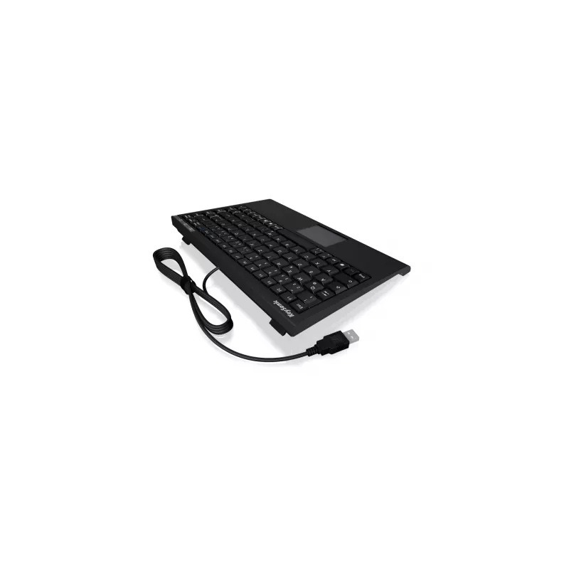 KeySonic ACK-540U+ (UK) Πληκτρολόγιο Γραφείου USB QWERTY UK Αγγλικά Μαύρο