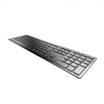 CHERRY KW 9100 λεπτό Πληκτρολόγιο Universal RF Wireless + Bluetooth AZERTY Γαλλικά Μαύρο
