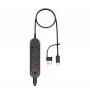 Χειριστήριο Jabra Engage 50 II Link USB-C/A MS — Μαύρο, Μοντέλο 50-2169